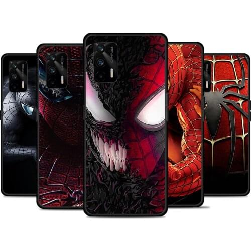 Cool Spider-Man For Realme 8 GT Neo Flash Edition Explorer Master Q3 Pro Narzo30 C21 C11 C20A C21Y Phone Case