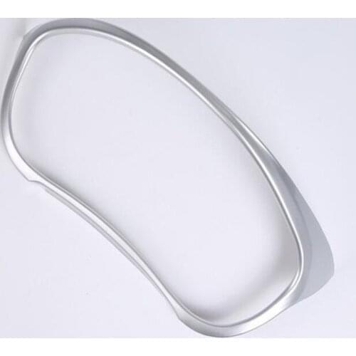 For SUZUKI S-CROSS 1PC Matte ABS Chrome Car Dashboard Decoration Central Control Cover Trim Molding Car Styling Accessories