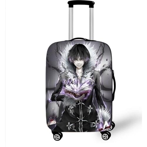 Anime Hunter X Hunter Luggage Cover Elastic Suitcase Protective Cover For Travel Bag Anti-Dust Trolley Case Protective Cover