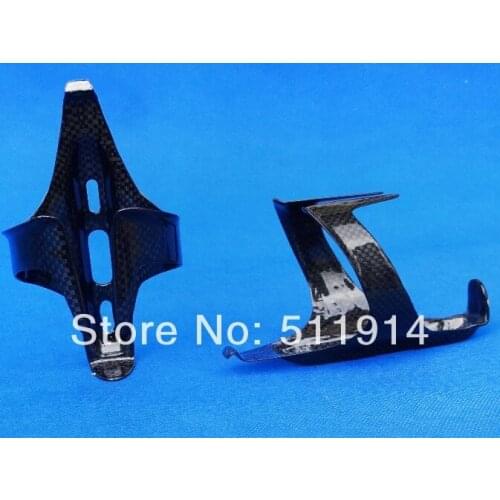 FLX-CG-006 brand new full carbon glossy mtb road bike TT water bottle cage (2 pcs cages)