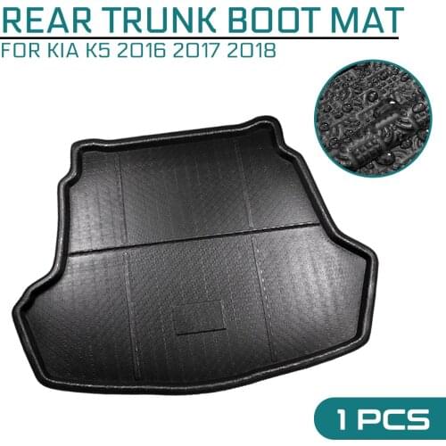 For KIA K5 2016 2017 2018 Car Floor Mat Carpet Rear Trunk Anti-mud Cover