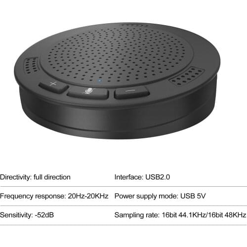 Computers Omnidirectional Microphone USB Video Conferencing Microphone Game Voice Live Recording Microphone