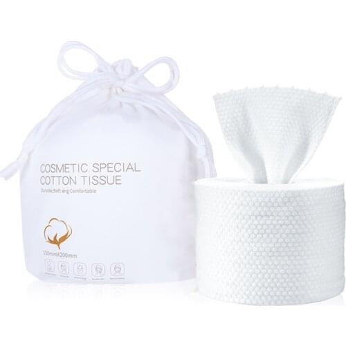 120 Sheets Disposable Cleansing Paper Facial Towels Soft Roller Tissue Makeup Cleansing Cotton Pads Skin Care Remover Tools