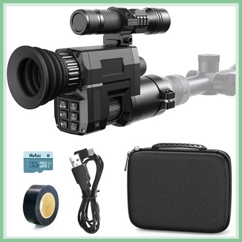 Night Vision Scopes Riflescope Infrared Gun Sight Outdoor Hunting Telescope Sight With Infrared flashlight WIFI Mode