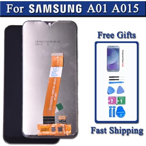 Screen for Samsung Galaxy A01 Display Touch Digitizer Replacement A015 A015F A015G A015DS LCD high quality part