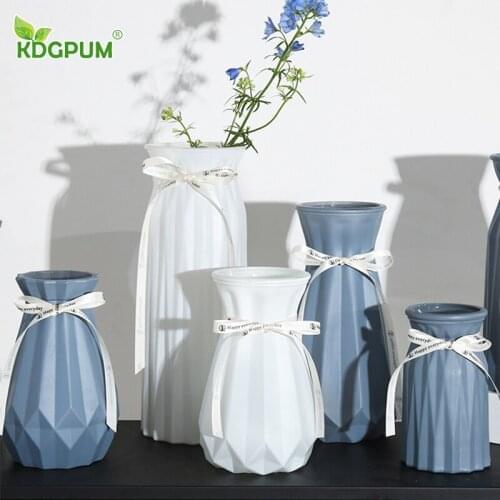 Modern Handmade Glass Vase Creative Flower Arrangement Hydroponic Vase Nordic Ins Style Home Decoration Dried Flower Ornaments