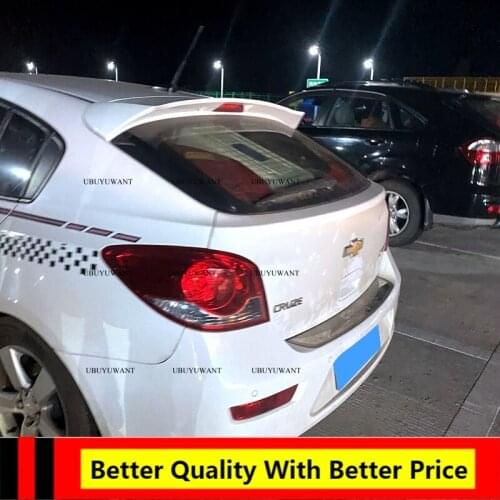 ABS Material Rear Spoiler For Chevrolet Cruze hatchback 2010 2011 2012 2013 Primer Color Car Tail Wing Decoration