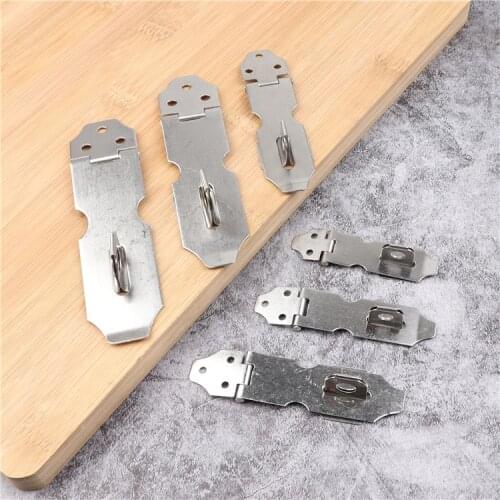 Card door buckle drawer door buckle 4 inch lockable stainless steel vintage cabinet door lock buckle thickened