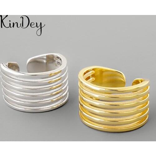 Punk Vintage Silver Color Multi-layer Chains Rings For Women Men Engagement Rings Girls Party Gifts Anillos