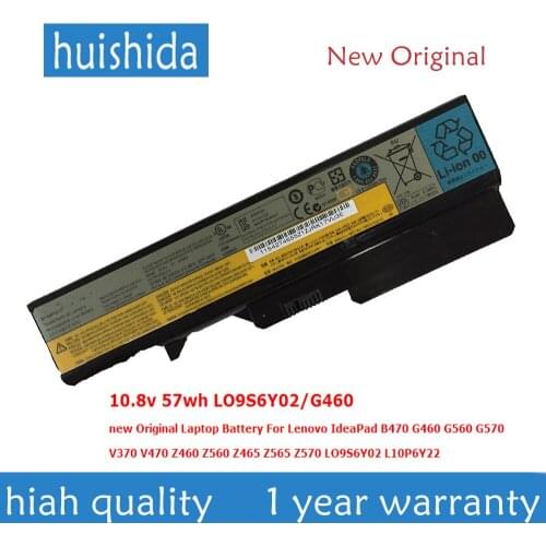 10,8 V 57Wh G460 New original Laptop battery for Lenovo L09S6Y02 L09C6Y02 L09L6Y02 G460 G470 G460A G560 V360 Z460 Z465 Z560