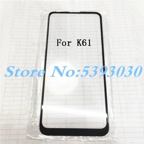 10Pcs/Lot New Touchscreen For LG K41S/K50S/K51S/K61 Front Glass Touch Screen Outer Panel Repair Part