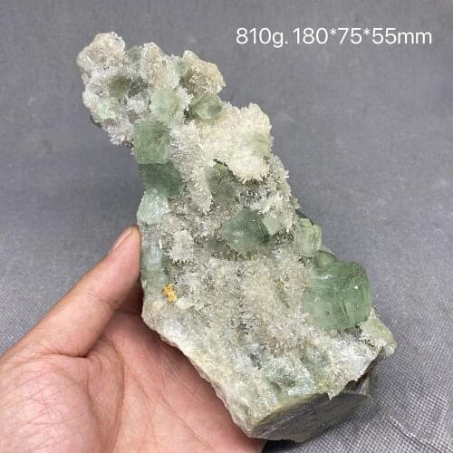 100% Natural green fluorite Mineral specimen cluster Stones and crystals Healing crystal Free shipping