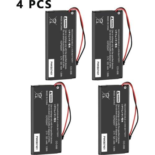 4 Pcs 525mAh HAC-006 Switch Battery HAC-BPJPA-C0 HAC-015/016 HAC-A-JCR-C0 HAC-A-JCL-C0
