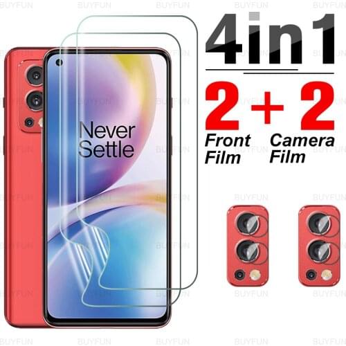 4in1 Camera Film For OnePlus Nord2 5G Front Hydrogel Film for oneplus nord 2 one plus 1+ nord 2 5g safety protective soft film