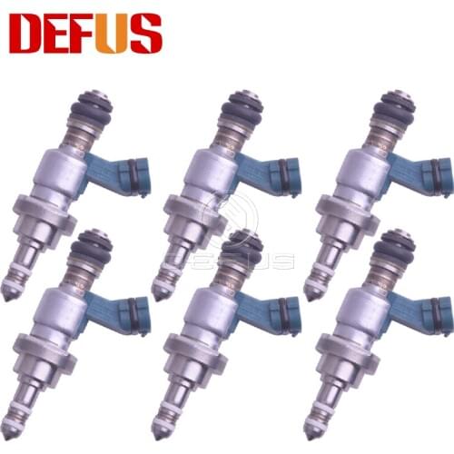 6 pcs DEFUS original OEM:23250-31020 2325031020 23209-31020 fuel injector for Toyota Avensis Verso Crown