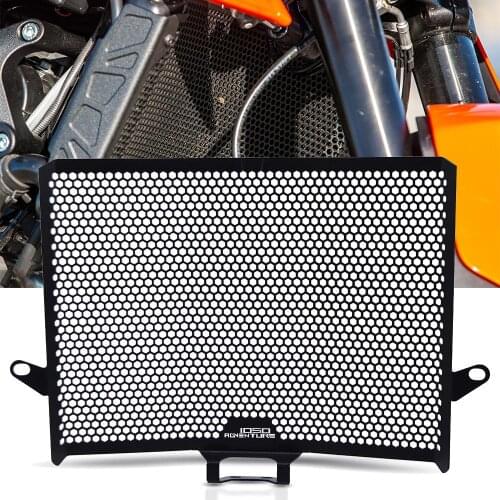 For 1050 Adventure 2015 2016 2017 1050 ADV CNC Motorcycle Accessories Radiator Grille Guard Protector Grill Cover Protection
