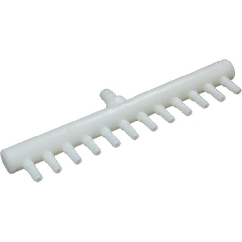 Aquarium air valve, multiplex air terminal for share air from compressors ( one 8mm in). (12 x out 4mm ) 1pcs