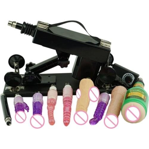 FREDORCH Sex Machine Automatic With Dildo Attachments Female Masturbation Pumping Gun Sex Product Toy For Women Machine