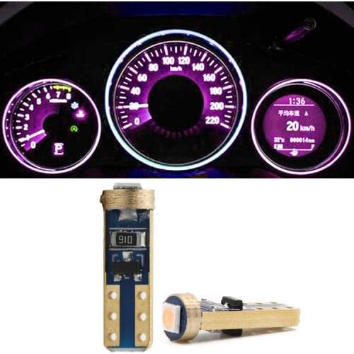 Automobile Led Instrument Lamp T53030 1smd Motorcycle Refitted Led Odometer Lamp Central Console Indicator Car Accessories