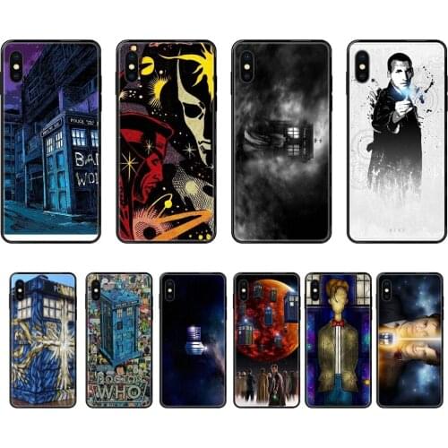 For Samsung Galaxy A10S A20 A20S A20E A21S A30S A40 A50 A70 A71 A70E A5 A6 A7 A8 A10 Half Price Pop Art Doctor Who TPU Black