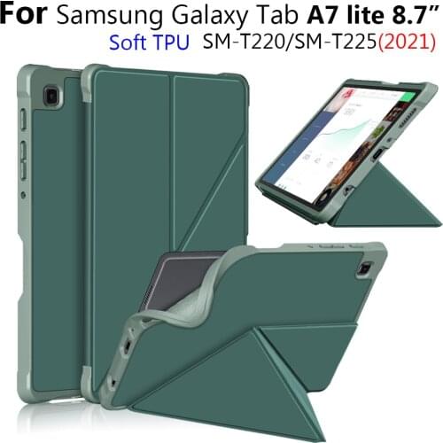 For Samsung Galaxy Tab A7 Lite 8.7 inch Case,Multi Angle Folding Cover for Samsung Galaxy Tab A7 Lite 8.7 SM-T220 T225 Case