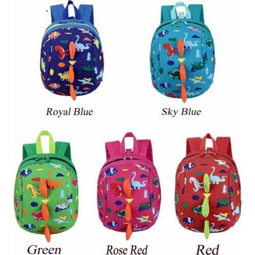 Baby Accessories Infant Baby Anti-Lost Dinosaur Backpack Safety Walking Harness Leash For Kids