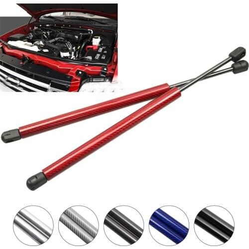 For 2002-2010 Ford Explorer Sport Utility Bonnet Hood carbon fiber Lift Supports Gas shocks Struts 13.1inches damper absorbers