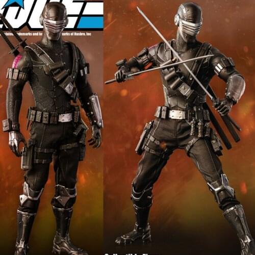 Threezero 3Z0215 1/6 Scale Collectible Snake Eyes Male Full Set Action Figure Model for Fans Holiday Gifts