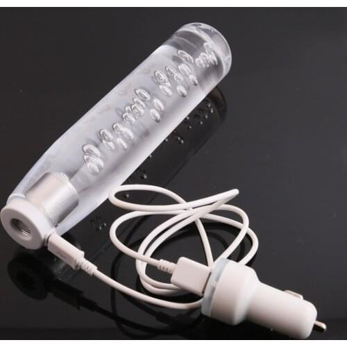Crystal Multi-color LED Light Illuminated Gear Stick er Knob Fits for