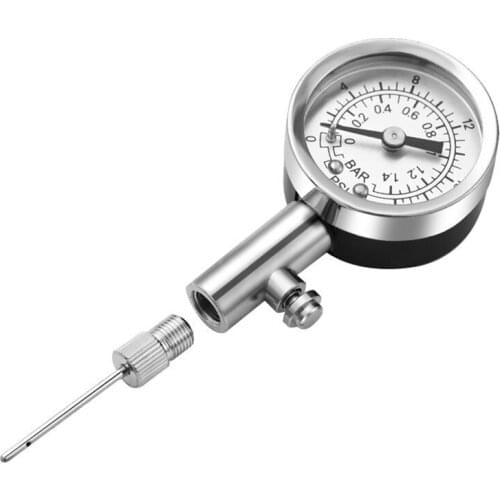 Air Pressure Gauge for Balls Soccer Ball Pressure Gauge Air Watch Football Volleyball Basketball Barometers
