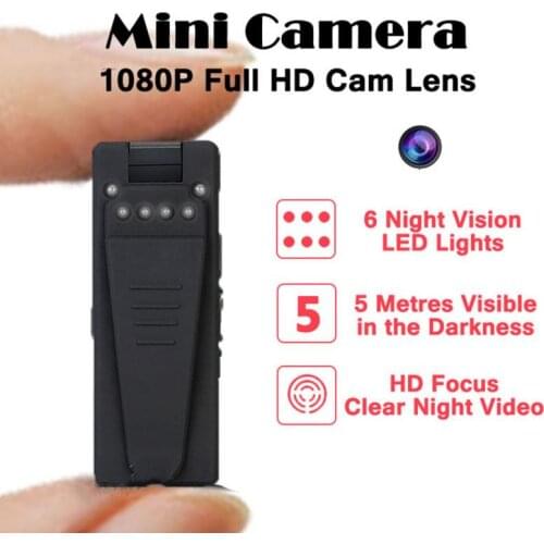 Infrared Night Version Webcam 1080P Mini Camera HD Camcorder With Motion Sensor Video Voice Audio Recorder Micro Camera