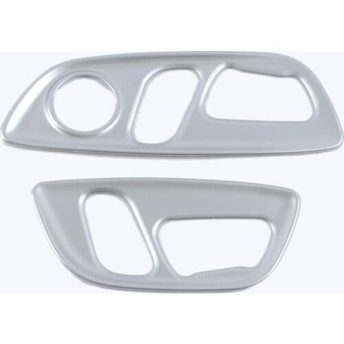 CAR INNER SEAT ADJUST BUTTON BEZEL TRIM COVERS FOR TOYOTA HIGHLANDER (LHD) XU70 2020 2021 ACCESSORIES