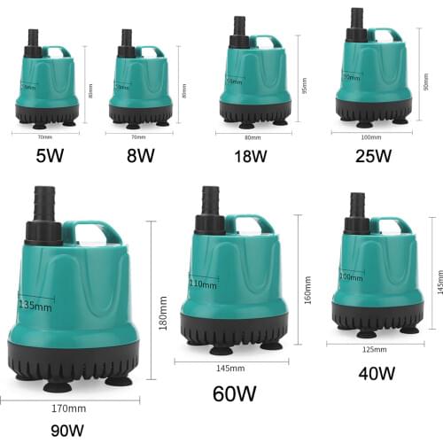 Water pump Fish tank submersible pump Bottom suction pump Water change pump Bottom filter manure suction pump for aquarium