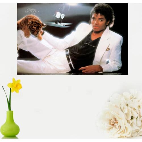 New arrive Michael Jackson Canvas Silk Poster for Home Decor Custom Print painting Art Picture SQ00706-H03