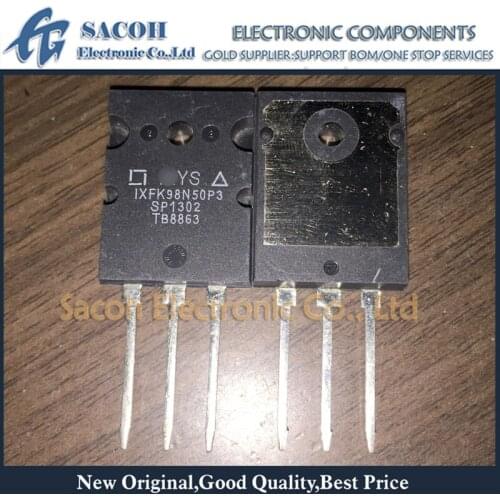 Free shipping 2Pcs IXFK98N50P3 or IXFK90N20 IXFK90N20Q TO-264 98A 500V Polar3 HiPerFET Power MOSFET