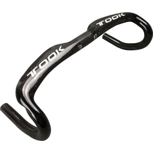 New Full Carbon Bicycle Handlebar 31.8MM 400 420 440MM Road Bike MTB Handlebar Carbon Road Bicycle Handle Bar Cycling Parts