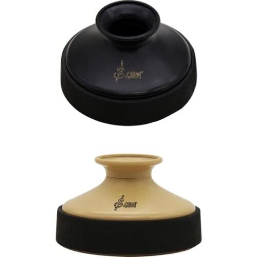 Plastic Alto Saxphone Sax Mute Silencer Quieter Sourdine Begginer Practice Mute Woodwind Instrument Parts