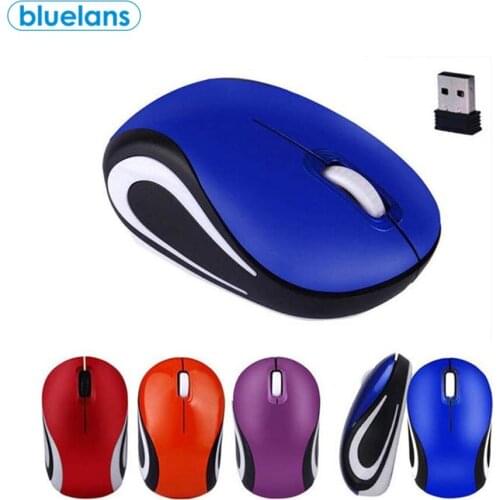 Portable PC Notebook 800/1200DPI USB 3 Keys Optical 2.4G Mini Wireless Mouse