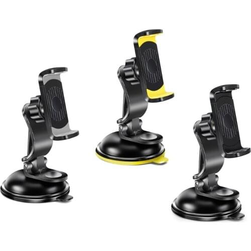 Adjustable Plastic Universal Car Mount 360° Rotation Multifunctional Mobile Phone Holder Accessories