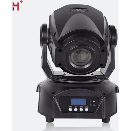 LED DJ Spot Mini Moving Head 90W Lyre Gobos Projector Rotating Disco 3 Face Prism Beam Dmx Stage Light For Night Club