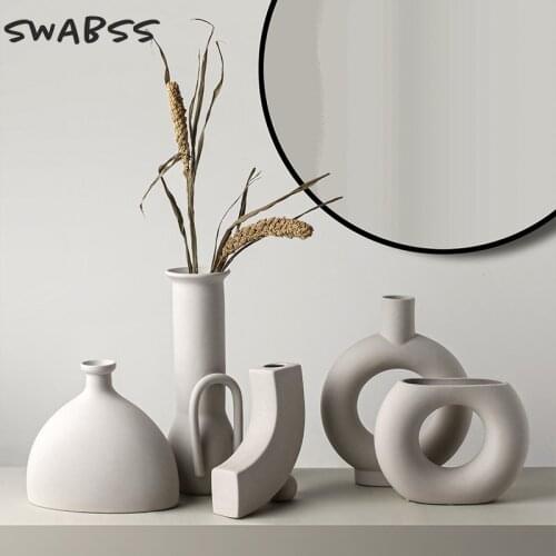 SWABSS Ceramic Flower Vases