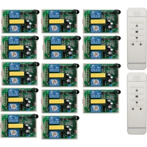 Tubular motor garage door / projection screen / shutters AC 220 V RF Wireless Remote Control switch