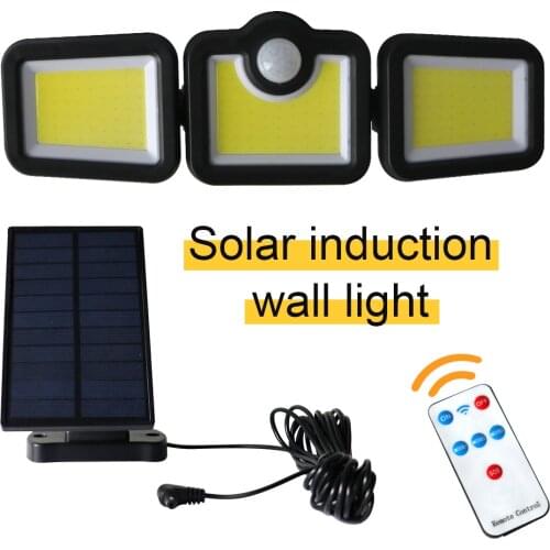 Solar Light Outdoors Motion Sensor IP65 Waterproof LED Power Lamp Solar Light For Garden Decoration Wall Street Solar Energy