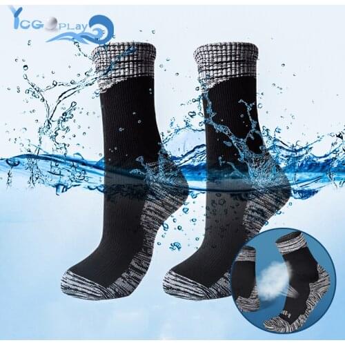 100% Waterproof Breathable Ski Socks Outdoor Mountaineering for Hiking Hunting Fishing Seamless Sports Sock Unisex Dropshipping