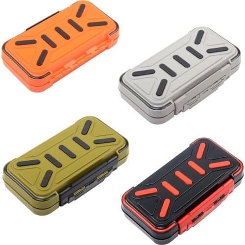 Fishing Lure Box Tackle Tool Waterproof Fishing Accessories Double-Sided Bait Lure Container Hooks Case Cover Lure Organizer