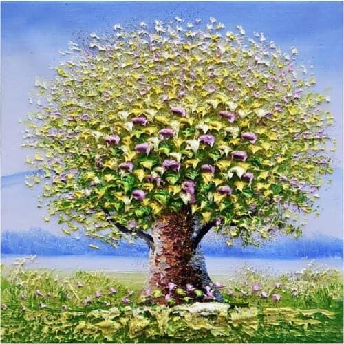 Green Big Tree Diamond Painting Oil Round Full Drill Nouveaute DIY Mosaic Embroidery 5D Cross Stitch Home Decor Gifts