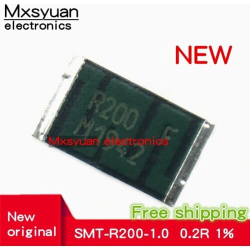 5PCS~50PCS/LOT SMT-R200-1.0 SMT-R200 R200 0.2R 1% 50PPM 5W 2817 New original precision power alloy resistor