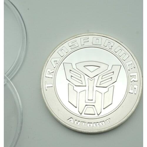 5pcs/lot silver gold coins Hot Anime Game Movie Super Collect Coin 3D The Avenger Cosplay Badge Gift
