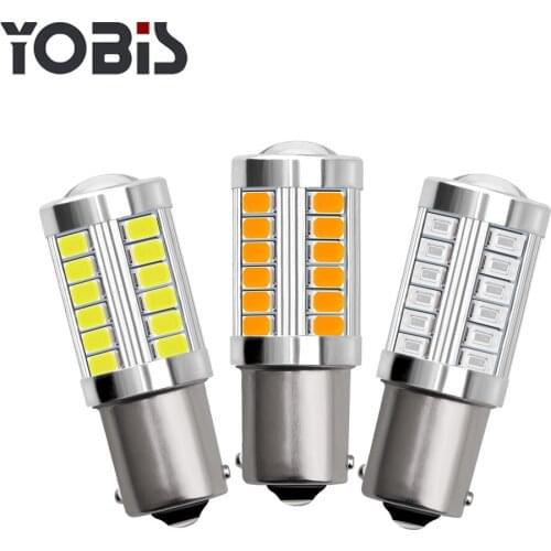 Automobile LED Lamp 1156 1157 5730 5630 Brake Lights 33SMD Turn Motorcycle Lamp Lights