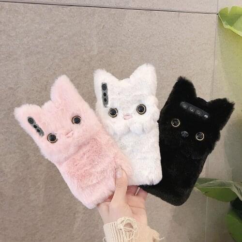 K52 Case For LG G9 Velvet 5G G7 One Stylo 5 6 Furry Phone Back Cases For LG K42 K51S K50S K50 K30 K20 2019 Q70 Q60 Mobile Cover